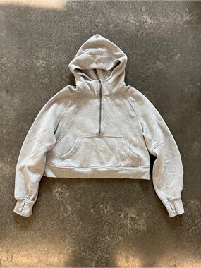 Lululemon Scuba Half Zip Hoodie - Grey